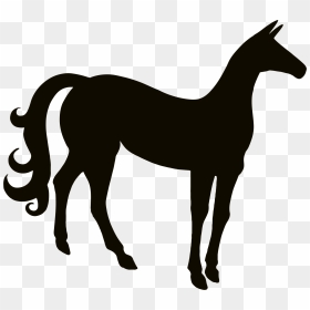 Vintage Stylized Horse Silhouette Clip Arts - สัตว์ เท่ ๆ Png, Transparent Png - horse silhouette png