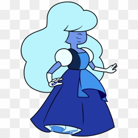 Sapphire Steven Universe Drawings, HD Png Download - sapphire png