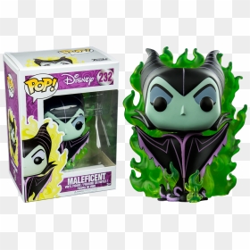 Maleficent With Flames Us Exclusive Pop Vinyl Figure - Disney Maleficent Funko Pop, HD Png Download - maleficent png