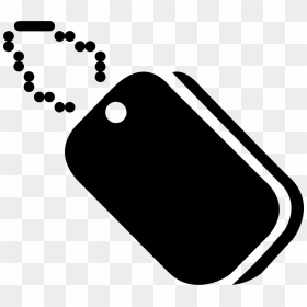 Dog Png Icon Free - Military Dog Tag Silhouette, Transparent Png - dog png icon