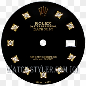 Diamond Mens Custom Rolex, HD Png Download - rolex logo png