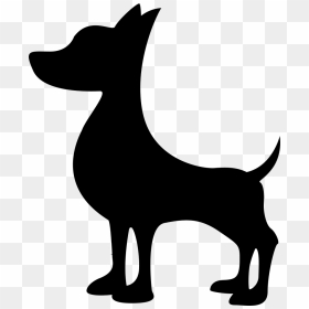 Black Dog Silhouette Svg Png Icon Free Download - Dog Clip Png Black, Transparent Png - dog png icon