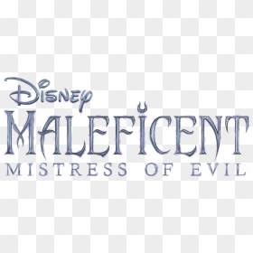Maleficent Mistress Of Evil Logo Png, Transparent Png - maleficent png