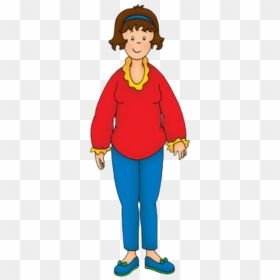 Caillou's Mom Png, Transparent Png - caillou png