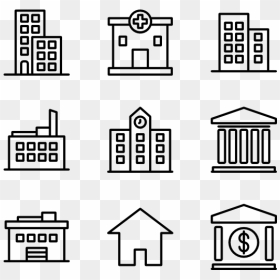 Manufacturing Icons, HD Png Download - building icon png
