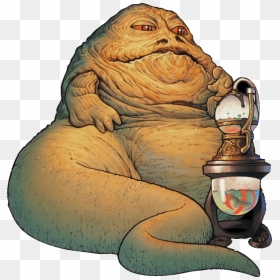 Jabba The Hutt With A Hooka Full Of Apa Goodness - Jabba The Hutt Hat, HD Png Download - jabba the hutt png