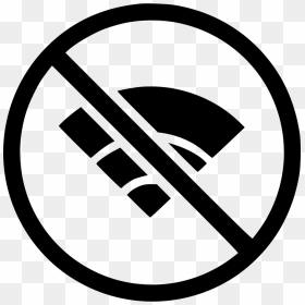 Cancel Wifi Virtual Function - No Drink Icon, HD Png Download - cancel sign png