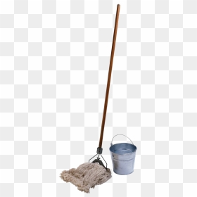 Mop Floor Cleaner Png Clipart - Mop Transparent Png, Png Download - mop png