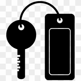 Car Key, Locker Key, Hotel Service, Keychain, Hotel - Illustration, HD Png Download - key icon png