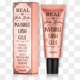 Real False Lashes Invisible Eyelash Glue Is Waterproof, - Benefit Invisible Lash Glue, HD Png Download - eye lashes png