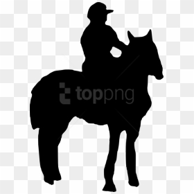 Free Png Horse Riding Silhouette Png - Lord Of The Rings Gollum Silhouette, Transparent Png - horse silhouette png