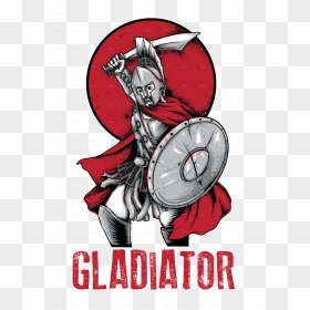 Design , Png Download - Vector Illustration Warrior, Transparent Png - gladiator png
