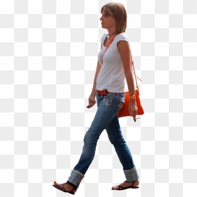 Type Max, Images V - Girl, HD Png Download - woman walking png