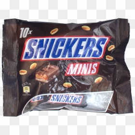 Snickers Minis 206g - Snickers Ice Cream Snack, HD Png Download - snickers png