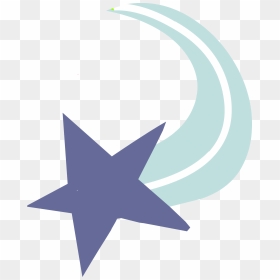 Falling Stars Clipart Png Real - Mlp Star Cutie Mark, Transparent Png - stars clipart png