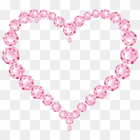 Diamond Heart Png - Pink Diamond Heart Png, Transparent Png - heart symbol png