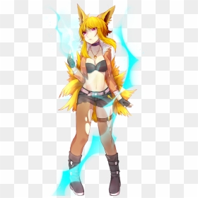 Pokemon Fan Art Cover Art, HD Png Download - ahri png