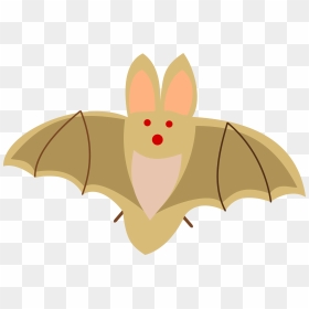 Transparent Halloween Bat Png - Cute Bat Clip Art, Png Download - halloween bat png