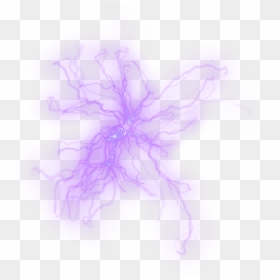 Purple Lightning Png - Sketch, Transparent Png - purple lightning png
