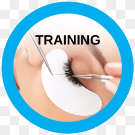 Stunning Eye Lashes That Looks Like You Were Born That - Training Background Eyelash Extension, HD Png Download - eye lashes png