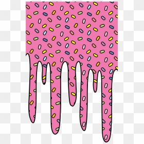 Transparent Drips Png - Donut Drip Background, Png Download - drips png