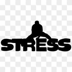 Silhouette, HD Png Download - stress png