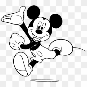 Minnie Clip Art Goofy - Black And White Picture Of Mickey Mouse, HD Png Download - minnie head png