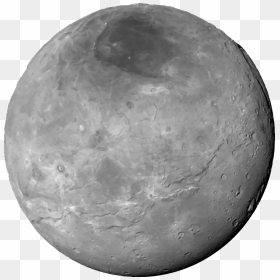 New Horizons Charon Pluto Natural Satellite Clip Art - Charon Moon Without Background, HD Png Download - pluto png