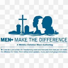 Transparent Worship Silhouette Png - Logo Of The Men In Christ, Png Download - church silhouette png