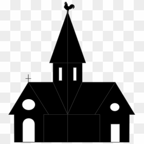 Transparent Church Clip Art Png - Church Silhouette Clipart, Png Download - church silhouette png