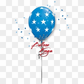 11in Latex American Stars - Princess Happy Birthday Baby Girl, HD Png Download - stars clipart png