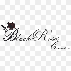 Calligraphy, HD Png Download - black roses png