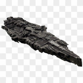 Capital Ship Alien Starship Concepts , Png Download - Lego Star Wars Imperial Dreadnought, Transparent Png - starship png