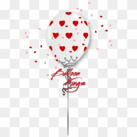 Transparent Red Hearts Png - Princess Happy Birthday Baby Girl, Png Download - balloon clipart png