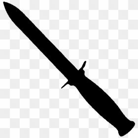 Transparent Emblem Knife - Sword Icon Png, Png Download - combat knife png
