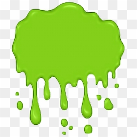 Slime Clipart Drip - Green Slime Transparent Background, HD Png Download - drips png