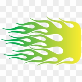 Fire Flame Yellow Green, HD Png Download - green fire png