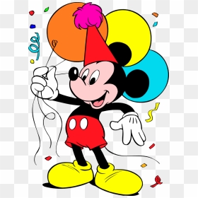 Mickey Mouse Birthday Rangoli, HD Png Download - mickey mouse birthday png