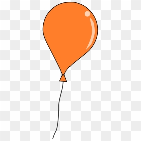 Free Orange Balloon Clip Art - Transparent Background Balloon Clipart, HD Png Download - balloon clipart png