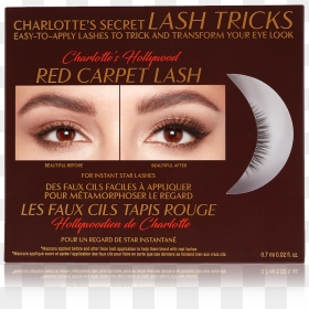 Red Carpet Eyelashes Packaging - Charlotte Tilbury False Lashes, HD Png Download - eye lashes png