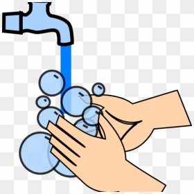 Hand Wash Clip Art Hand Washing Clip Art At Clker Vector - Wash Your Hands Clipart, HD Png Download - cartoon hand png