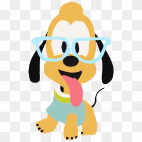 Pluto Nerd , Png Download - Cutest Picture Of Pluto The Dog, Transparent Png - pluto png