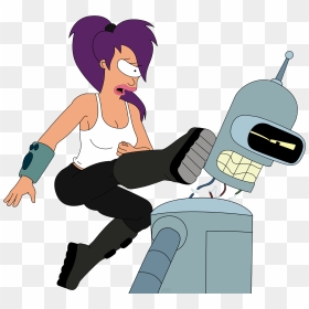 Futurama Leela Png, Transparent Png - christian fish png