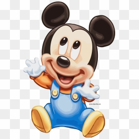 Mickey Excited Clipart Png - Baby Mickey Mouse Happy Birthday, Transparent Png - mickey mouse birthday png