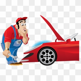 Car Mechanic Clipart Picture Library Stock 28 Collection - Car Mechanic Clipart, HD Png Download - mechanic png