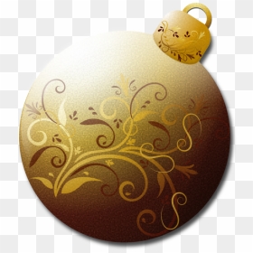 And Frames - Gold Christmas .png Transparent, Png Download - christmas ornament border png