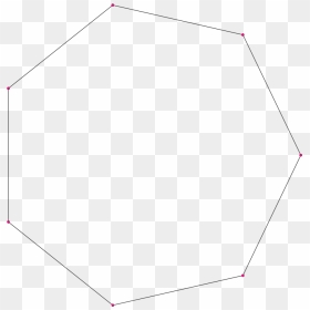 รูป เรขาคณิต 7 เหลี่ยม, HD Png Download - polygon png