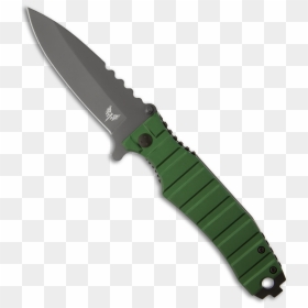 Combat Ready Knives Green Bomber Spring Assisted Knife - Utility Knife, HD Png Download - combat knife png