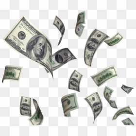 #dolares - Money Flying Transparent Background, HD Png Download - dolares png