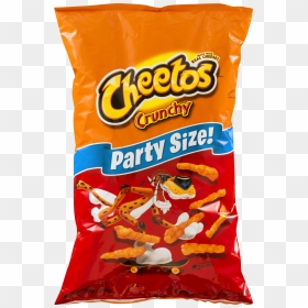 Frito Lay Cheetos Cheese Flavored Snacks - Cheetos Crunchy Party Size, HD Png Download - cheetos png